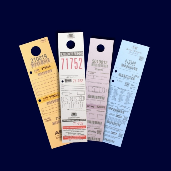 Valet Tags Image